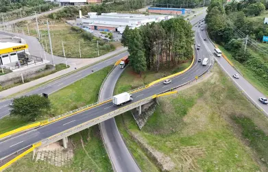 CSG investe R$ 240 mil em melhorias no Trevo Torto, na ERS-122, em Caxias do Sul