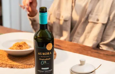 Desalcoolizado da Vinícola Aurora é único rótulo brasileiro da categoria premiado em concurso de referência mundial