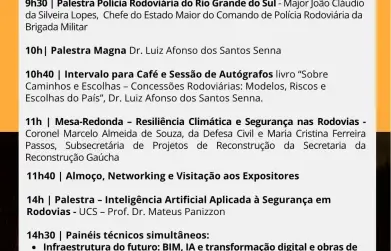 2º Fórum Mobiliza ocorre nesta quinta-feira (15) e discute novas tecnologias e segurança nas rodovias