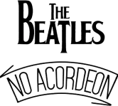 The Beatles no acordeon