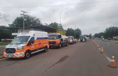 CSG realiza ações do Maio Amarelo no Vale do Caí
