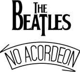 The Beatles no acordeon